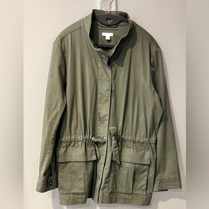 J. Jill Olive Green Women's Work Coat